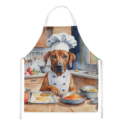 No Pattern Bib Apron
