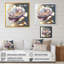 Impression sur toile fleurs mauves simples - fleurs II-1310038611-1310038622