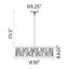 Lucus 2 - Light Dimmable LED Drum Chandelier-1566414639