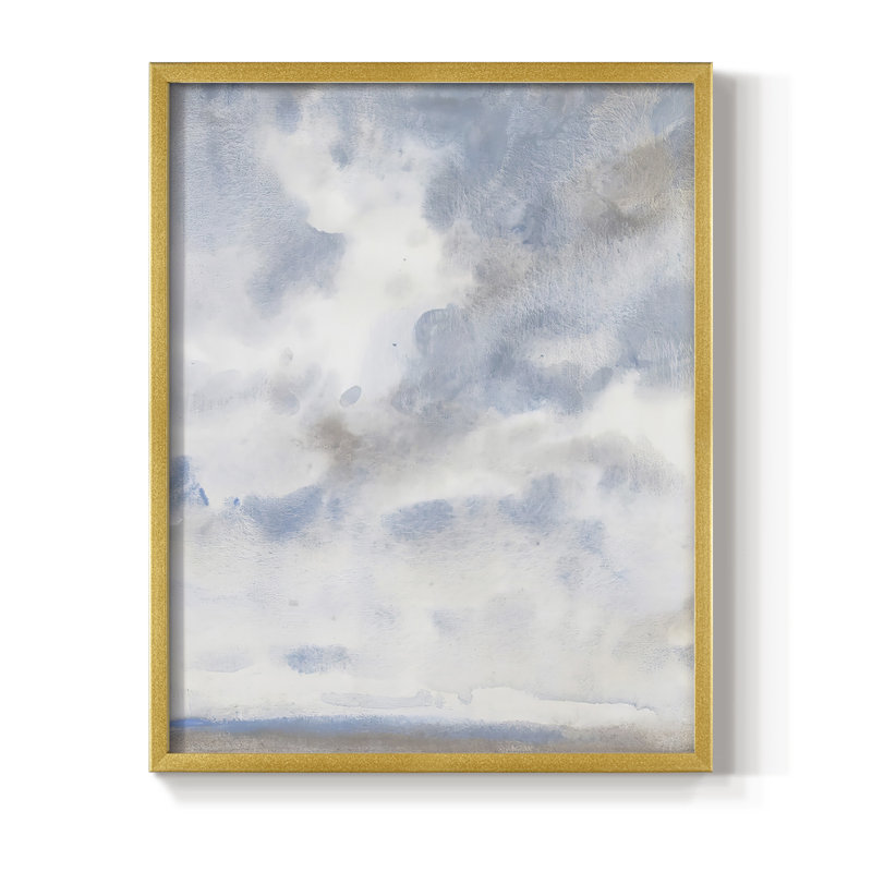 Sky Blue III  Framed Print - Solid Wood
