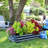 Ippolito Rectangular Galvanized Steel Raised Garden Bed - Dark Gray - 48" x 24" x 11.75"-521430133-425958628-526521363