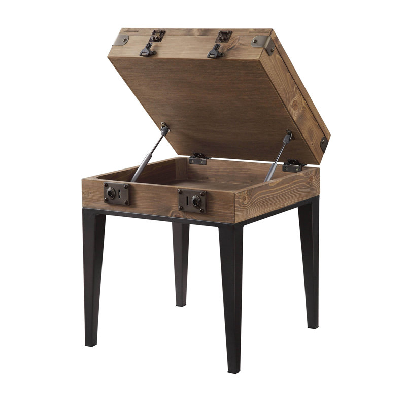 Table d'appoint avec pieds fuselés