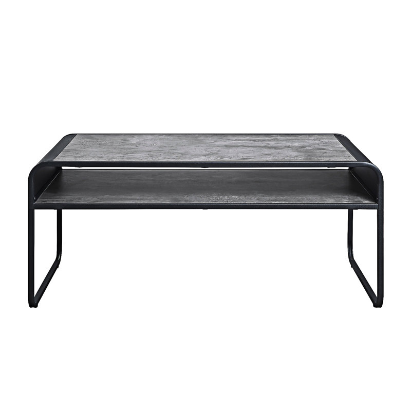 Table basse avec tablette
