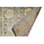 Sona Wool Oriental Area Rug in Blue/Gold/Gray