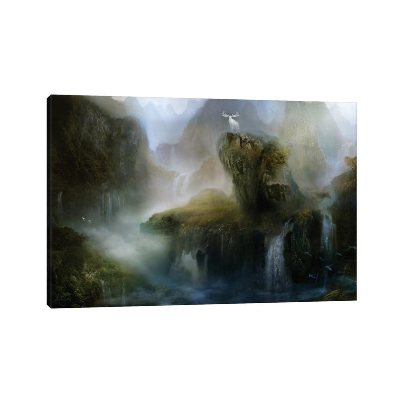 His Realm by Bente Schlick - Wrapped Canvas Gallery-Wrapped Canvas Giclée, 20.32 cm H x 30.48 cm W