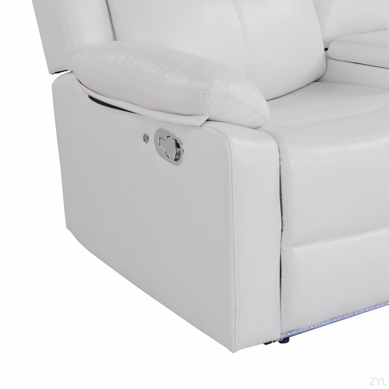 Fauteuil inclinable avec lumière DEL, Black