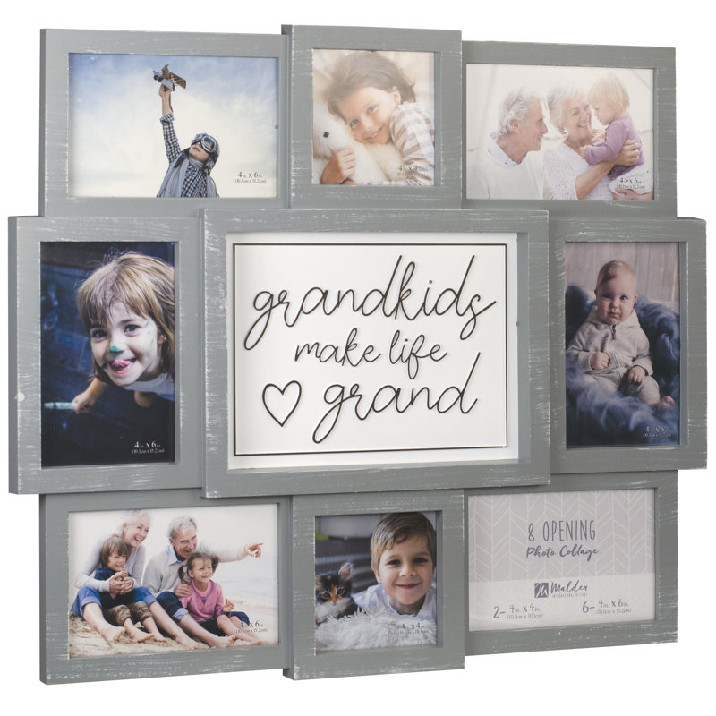 Cadre photo grandkids collage