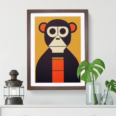 Abstract Monkey Art No.1 - Wall Art