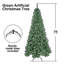 Arbre de Noël artificiel avec support en métal-1838320152