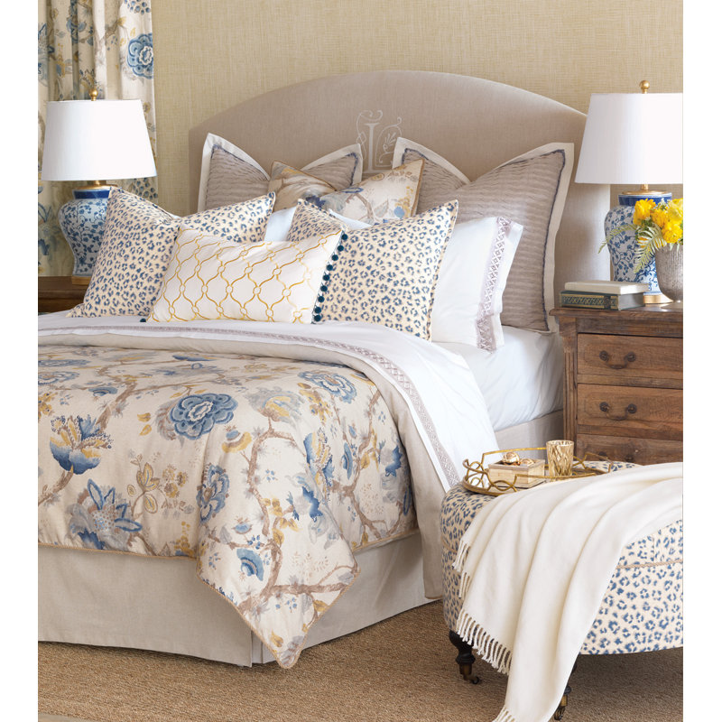 Emory Animal Print Linen Pillow Sham, Standard