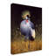 Yand «Crowned Crane», reproduction de peinture acrylique sur toile tendue-30358119