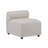 Basic Sectional Sofa, 3-Piece 3 Seater Modular Couch  Sofa