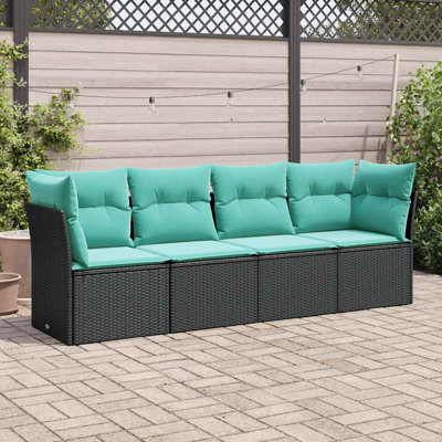 Ensemble de canapé de jardin extérieur
