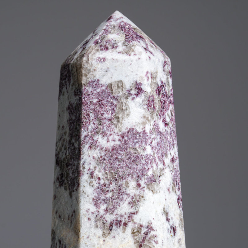 Genuine Polished Ruby In Quartz Point from Madagascar (3 Lbs)