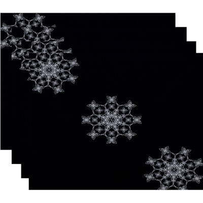 Polyester Geometric Rectangle Placemat
