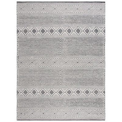 Dessiree Hand Woven Wool And Cotton Geometric Rug