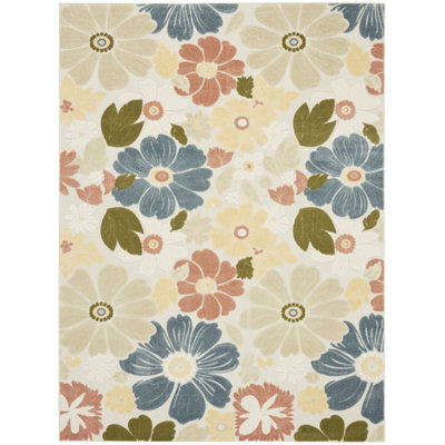 Aloha Multicolor Modern Rug
