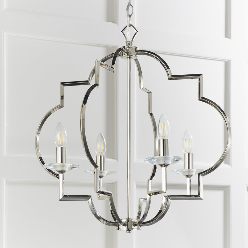 Dristin 4 - Light Candle Style Chandelier