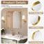 Miroir de salle de bain mural Cozy Design-102799396-102799394-102799389