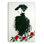 «Rose Garden Lady II», art mural sur toile tendue