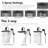 Premium 5-Spray 13" Dual Filter Shower Head Combo – High-Pressure 10-Mode Handheld Shower With 12" Adjustable Extension Arm, 20-Stage Filtration & 71" Hose-112883265