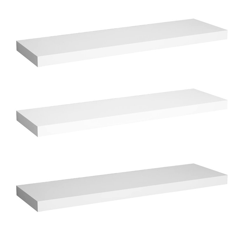 Gatineau 3 Piece Floating Shelf, 3.8cm H x 120cm W x 22.9cm D