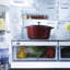 ZLINE Autograph 36 in. Counter-Depth Fridge w/ Water Dispenser in Black Steel & Gold Helix Handles-756469058