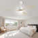 Kemp 52" 3 - Blade LED Modern Classic Ceiling Fan with Remote Control and Light Kit Included
