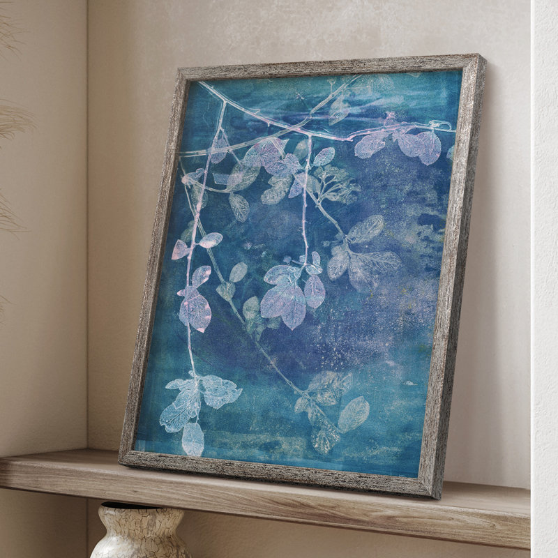 Branching Out VII Framed Print - Solid Wood, 11" H x 9" W