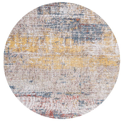 Abstract Recycled P.E.T Area Rug