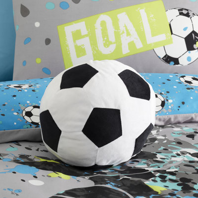 Football Black Cushion