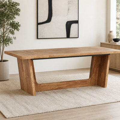 Bureau d'ordinateur en bois
