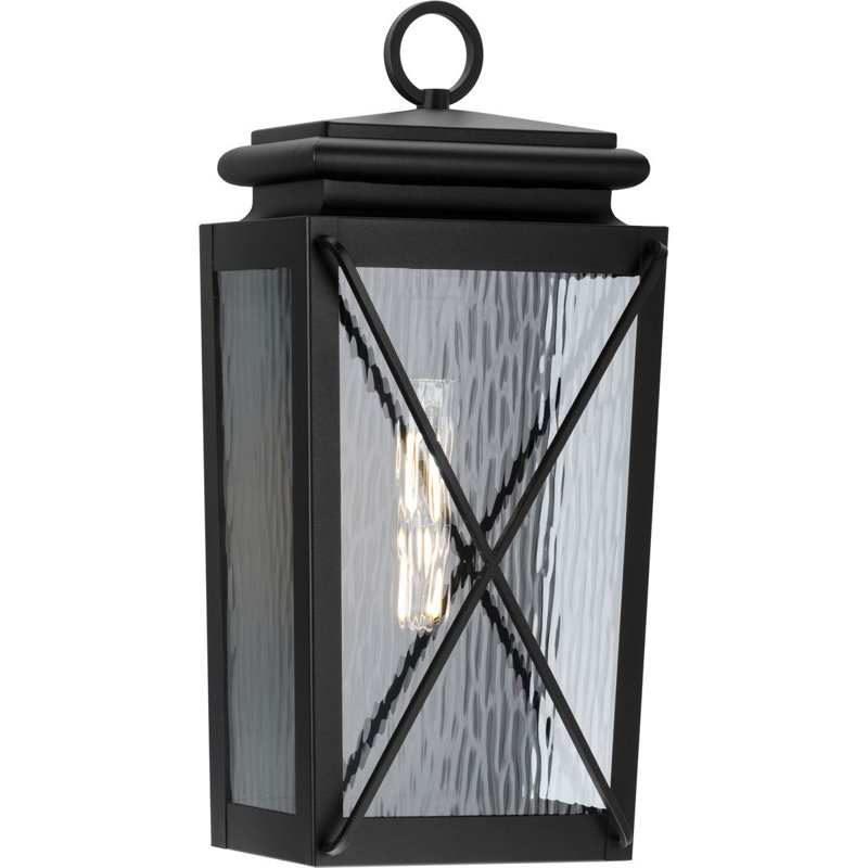 Annliese Steel Wall Light, 21.5" H x 10" W x 6.75" D