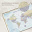 Carte du monde Personalized Places II-154892581-155047617