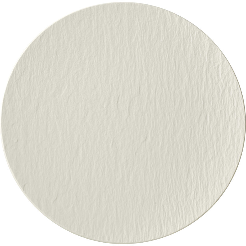 Assiette plate 12,75 po Villeroy & Boch, Blanc