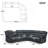 Karish 3-Piece Upholstered Manual Reclining Sectional with Cupholders and Storage -108571437