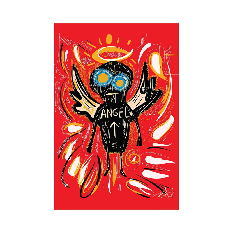 Angel by Emmanuel Signorino - Wrapped Canvas Print, 20.32 cm H x 30.48 cm W