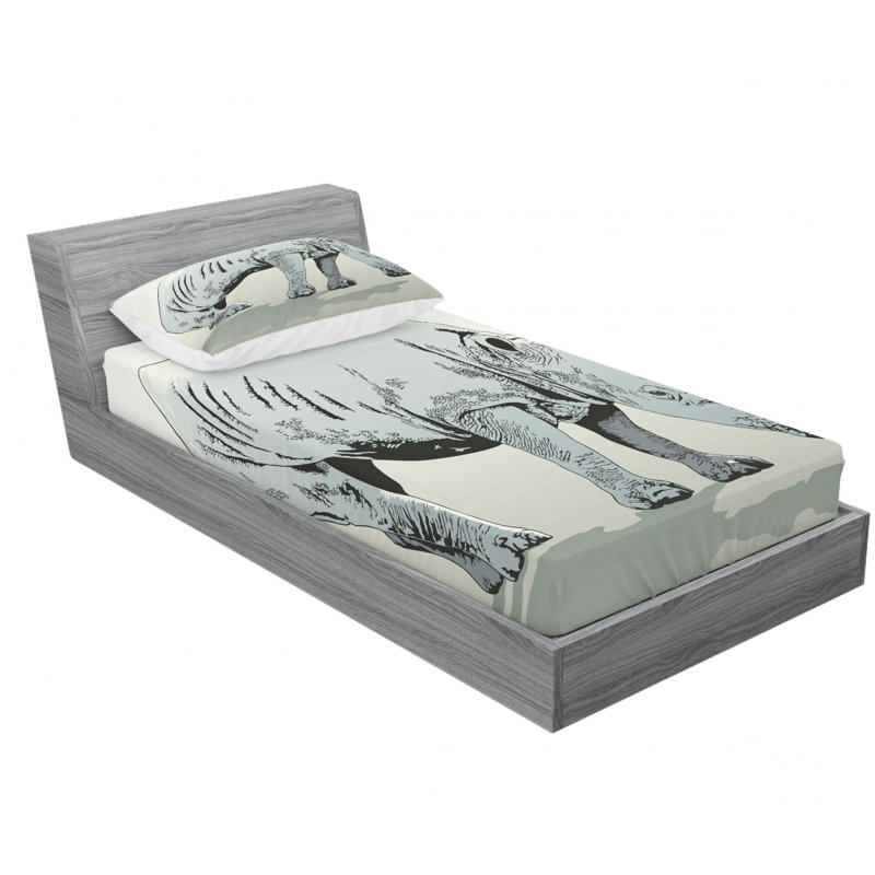 Microfiber Sheet Set, Twin XL Sheet Set with Fitted Sheet