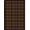 Whimsy Kaleidoscope Bit O' Scotch Area Rug in Color Bark Brown