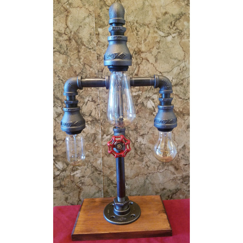 Montero Solid Wood Arched Lamp