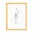 Toile avec cadre en bois beige n'est pas disponible