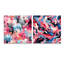 Cyrill - Ensemble de 2 art mural abstrait en acrylique sur verre-103925868