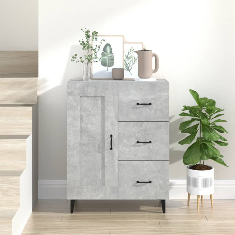 Smeltzer 69.5cm Sideboard, Concrete Grey