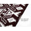 Tapis d’escalier rouge doux et vibrant treillis Alexzander