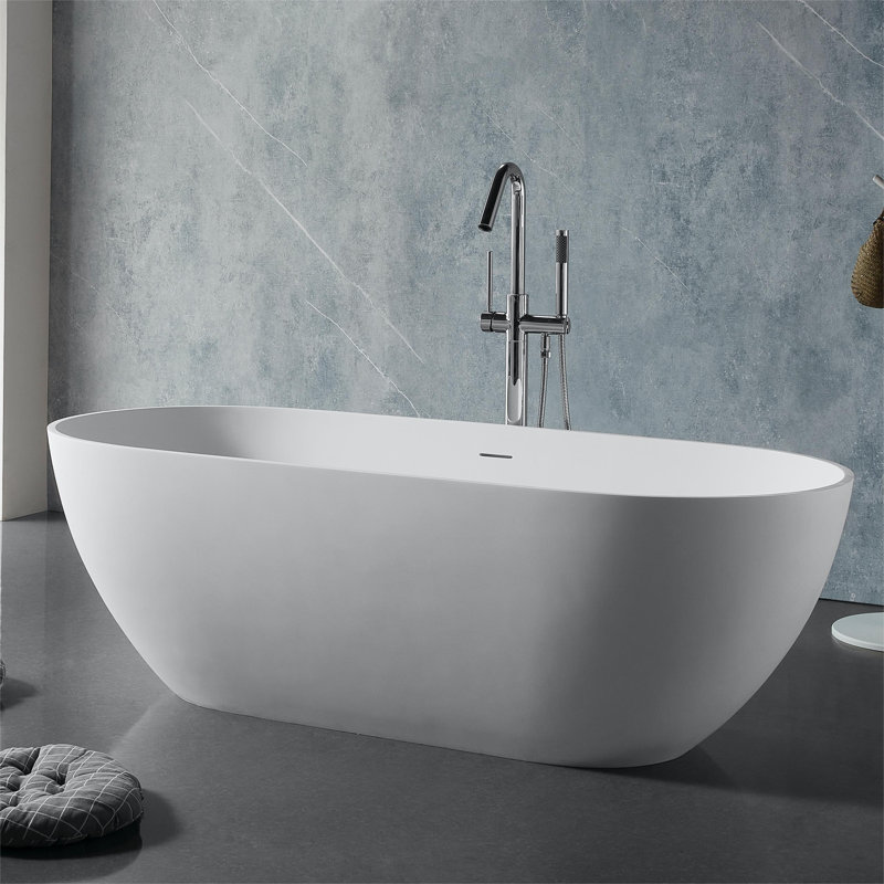 Baignoire de trempage autoportante 69 po x 29,5 po Deco