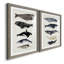 Baleine graphique I - ensemble de 2 cadres photo-966349126-966349135-1023591133