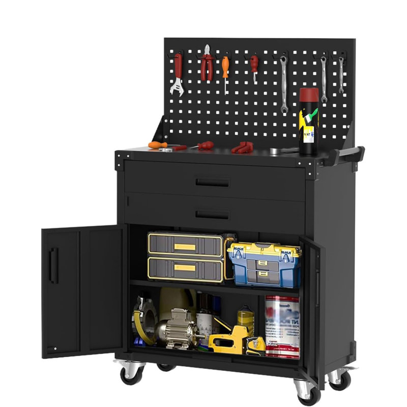 Établi de garage 35 po avec 2 tiroirs