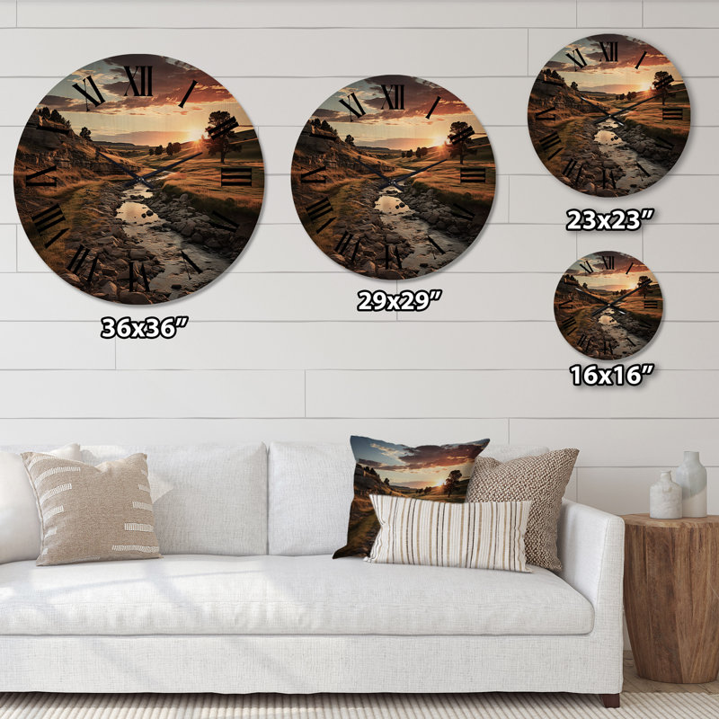 Horloge murale Nieisha, Grand