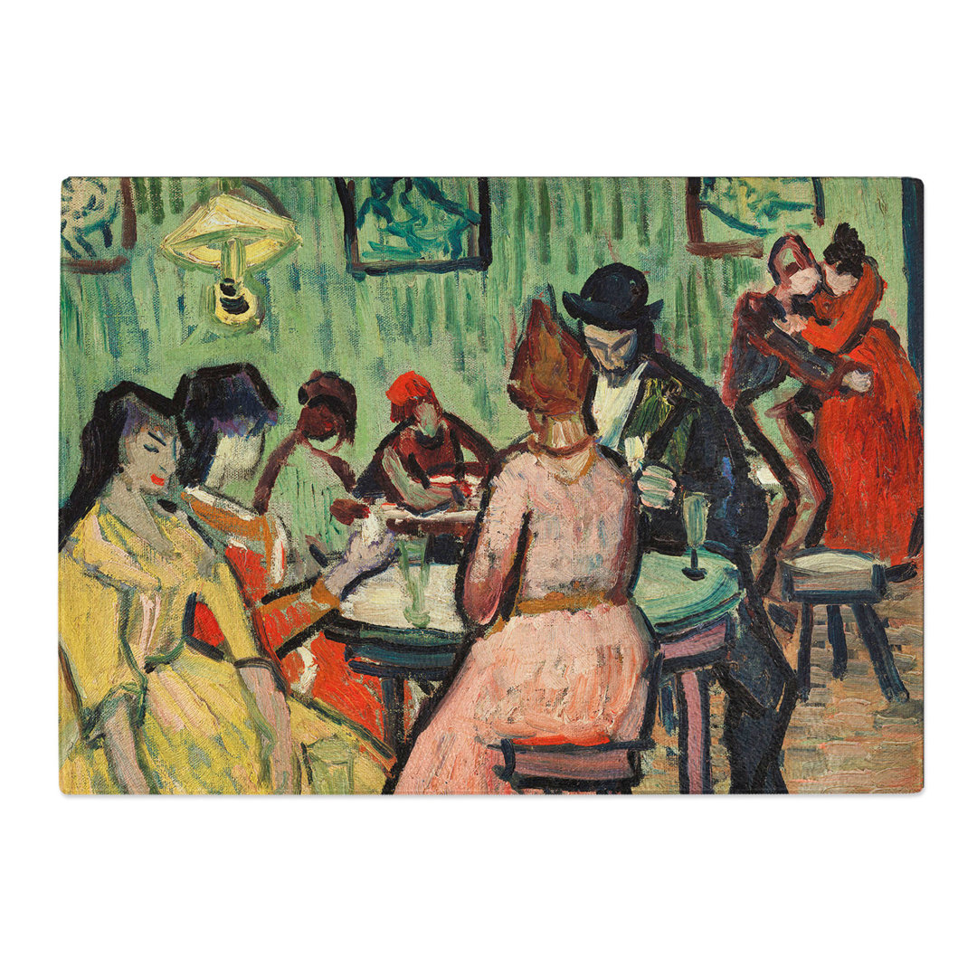 The Brothel by Vincent Van Gogh Chopping Board