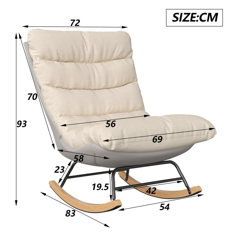 Metal Rocking Chair